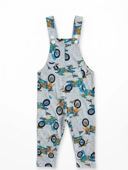 Printed Toddler Overalls Jumpsuit