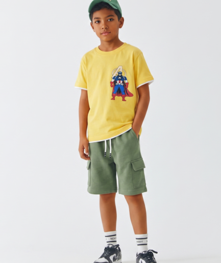 LC Yellow Summer Cotton Set