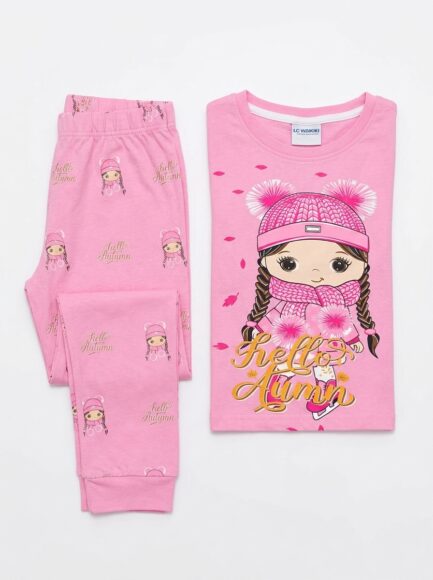 Girls' Cozy Beanie Girl Lounge & Sleepwear Set