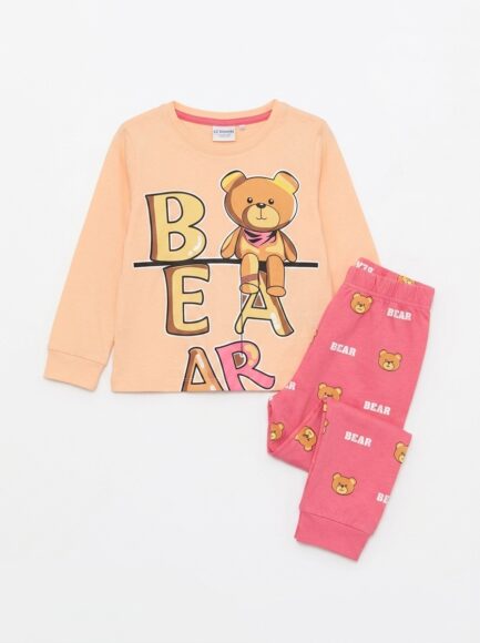 Kids' Teddy Bear Pajama Set