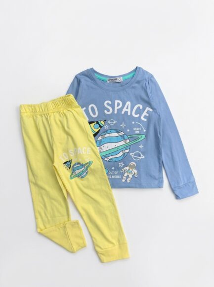 Little Astronaut Cotton Pajama Set
