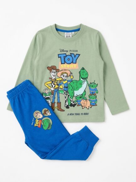 Boys' Toy Story Characters Long Pajama Set