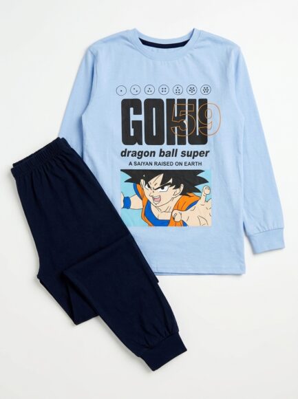 Boys' Dragon Ball Super Goku Long Pajama Set