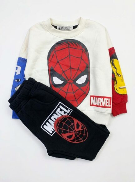 Boys' Marvel Spider-Man Sweatshirt & Joggers Set