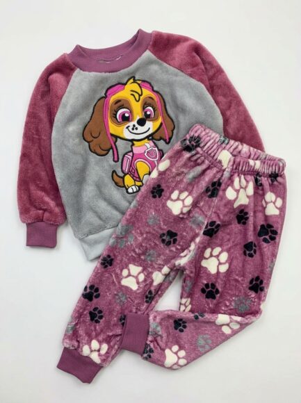Kids' PAW Patrol Skye Plush Pajama Set
