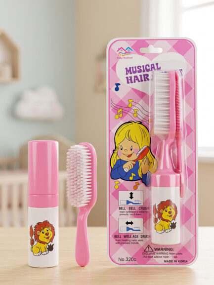 Babi Gentle Newborn Hair Care & Scalp Grooming Brush and Comb Set