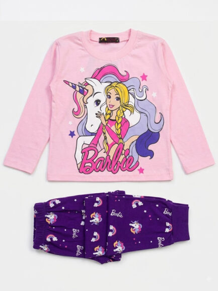 Girls' Barbie Magical Unicorn Dreams Lounge & Sleepwear Set